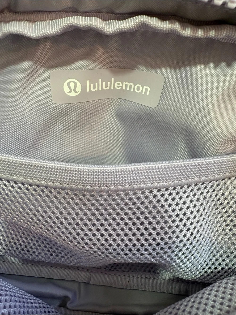 Lululemon Everywhere Belt Bag 1L Wordmark Strap Lavender Lilac Purple O/S